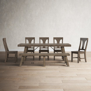 Poe Extendable Dining Set Birch Lane